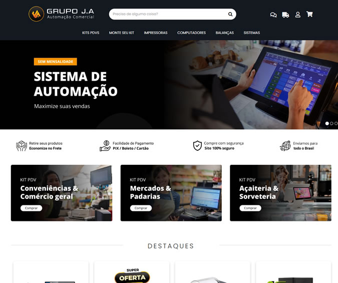 Grupo J.A Automação Comercial